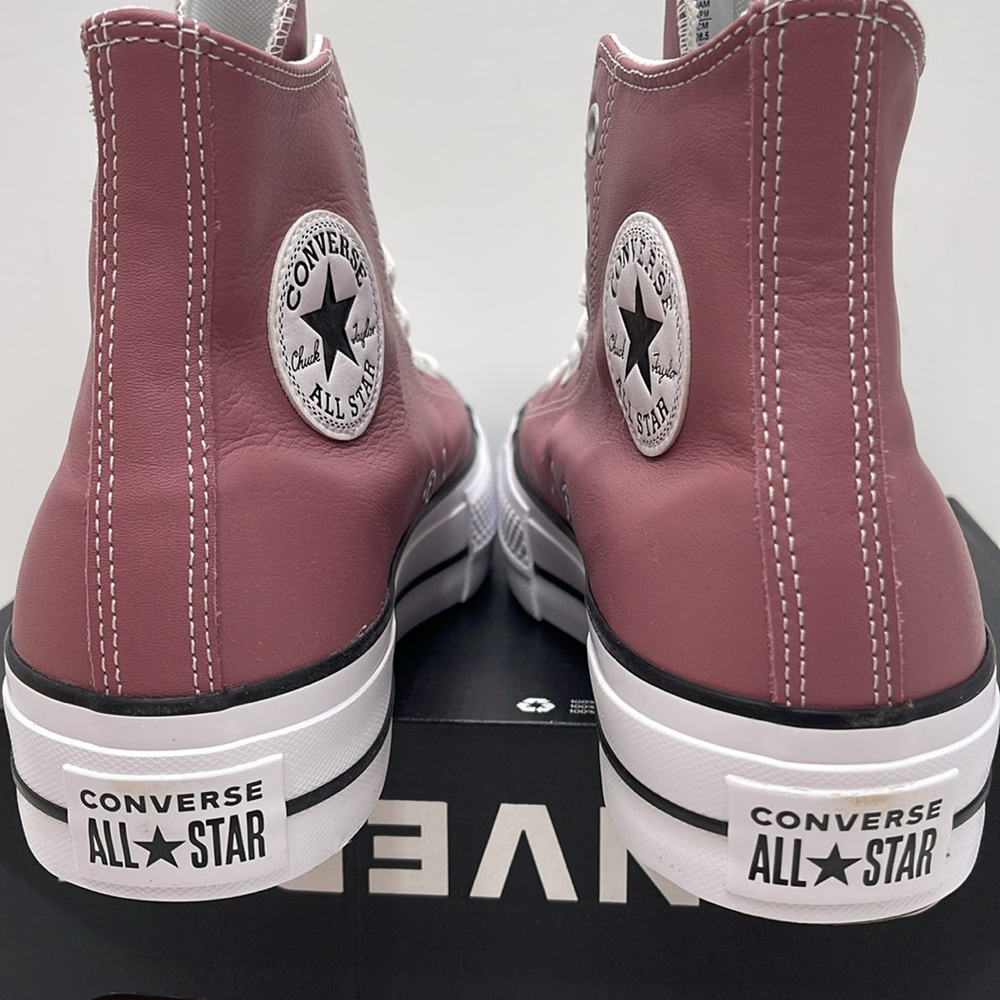 Converse WMNS CTAS LIFT HI
PINK AURA/WHITE/BLACK A07858C Platforms Sneakers - Picture 14 of 16